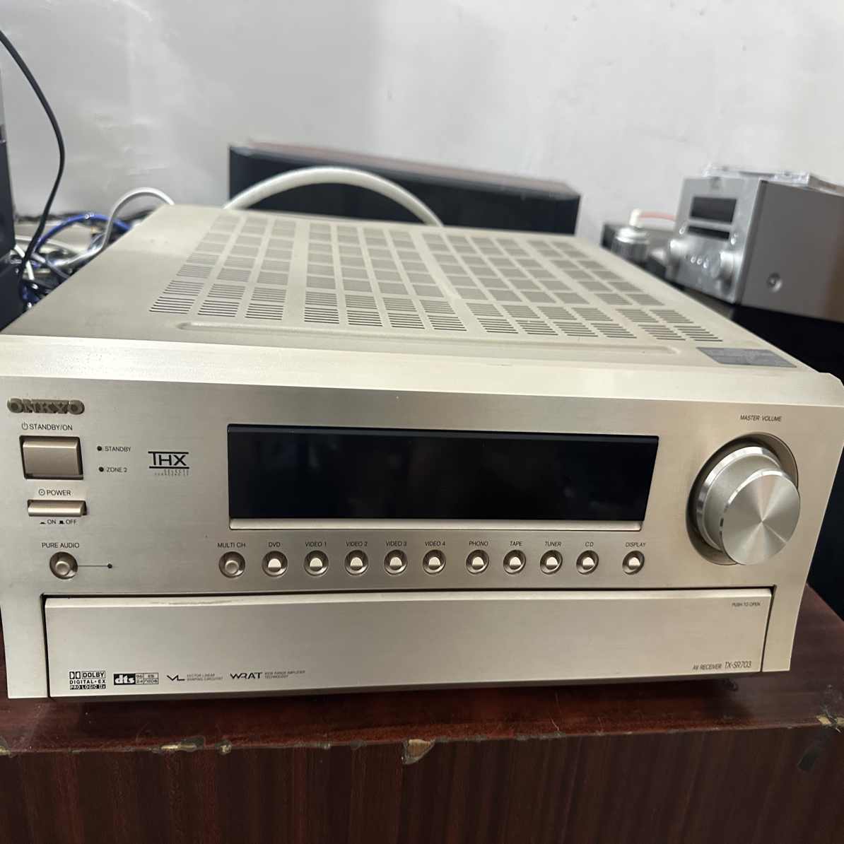 8新 Onkyo/安桥 二手安桥功放机，没遥控不包邮