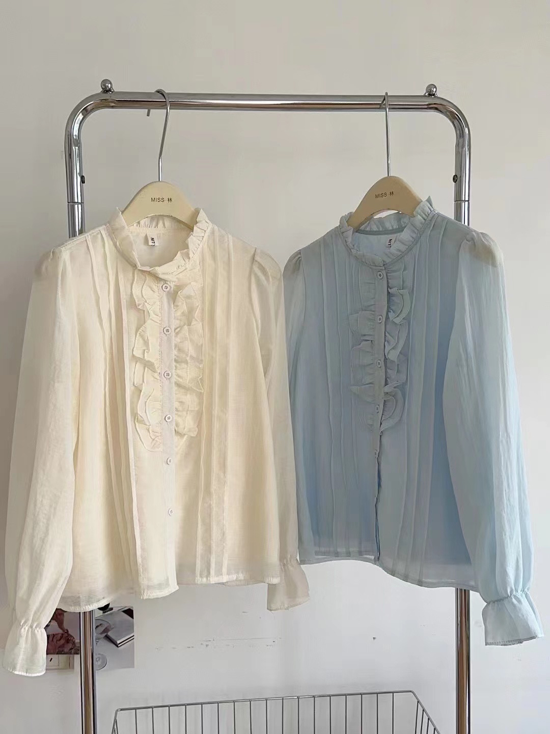 新款衬衫上衣小众高级设计感衬衫春秋新款气质百搭款