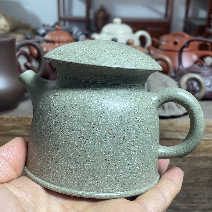 茶壶绿泥紫砂艺术