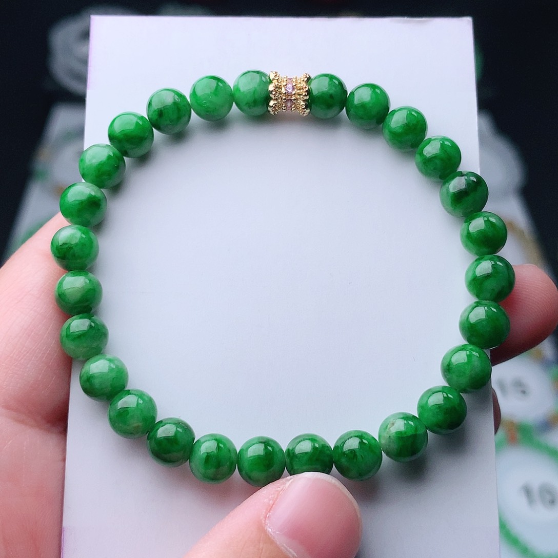 翡翠手串未镶嵌翡翠