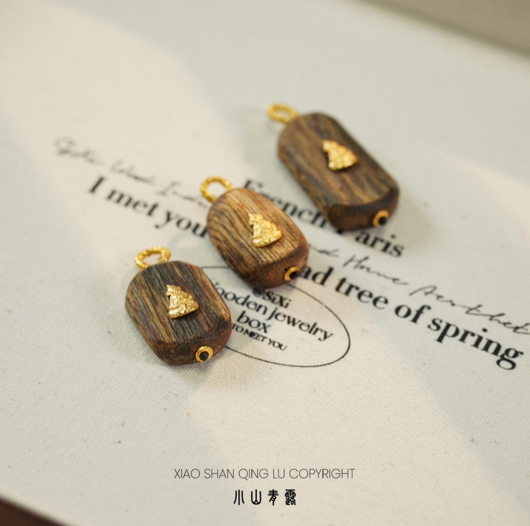 【FY1179】天然沉香财神吊坠 -多样性发其一