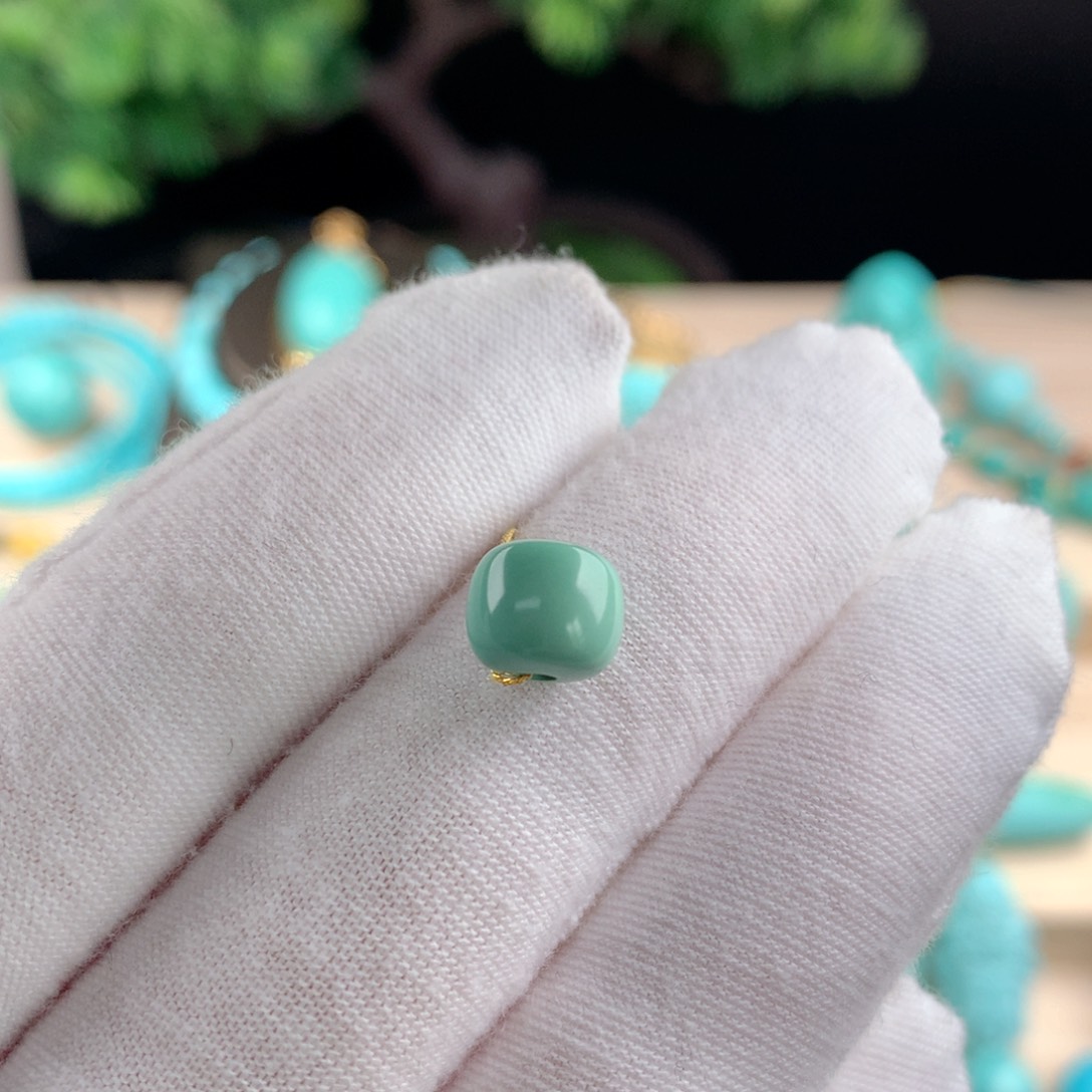 绿松石配珠卡8.5未镶嵌