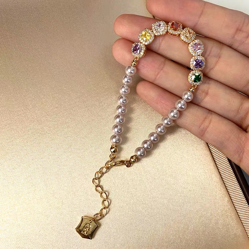 铜合金手链 3043轻奢百搭蔓越莓手链