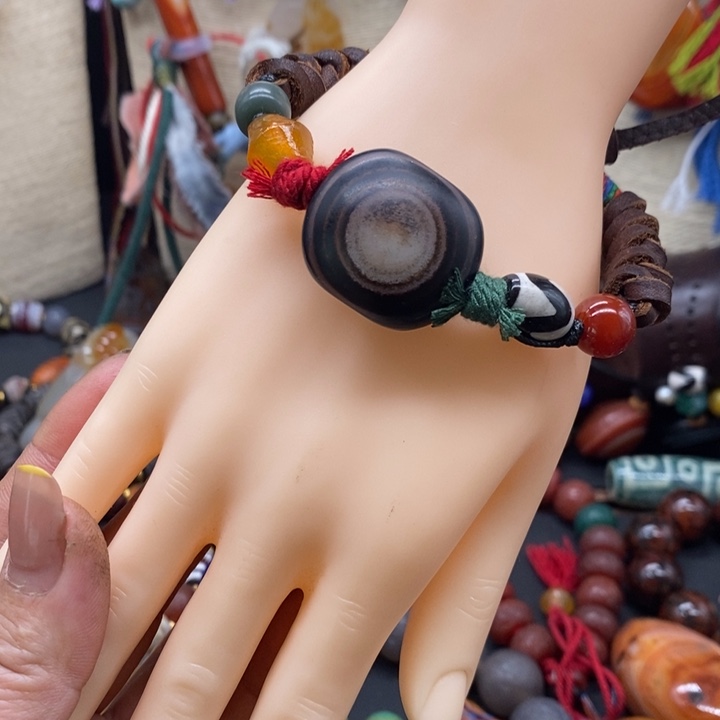 玛瑙/玉髓手链未镶嵌