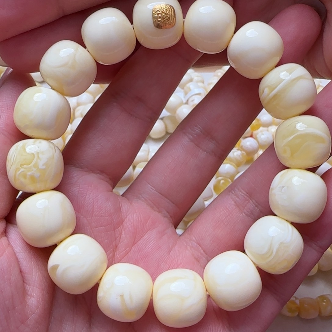 琥珀手链未镶嵌蜜蜡