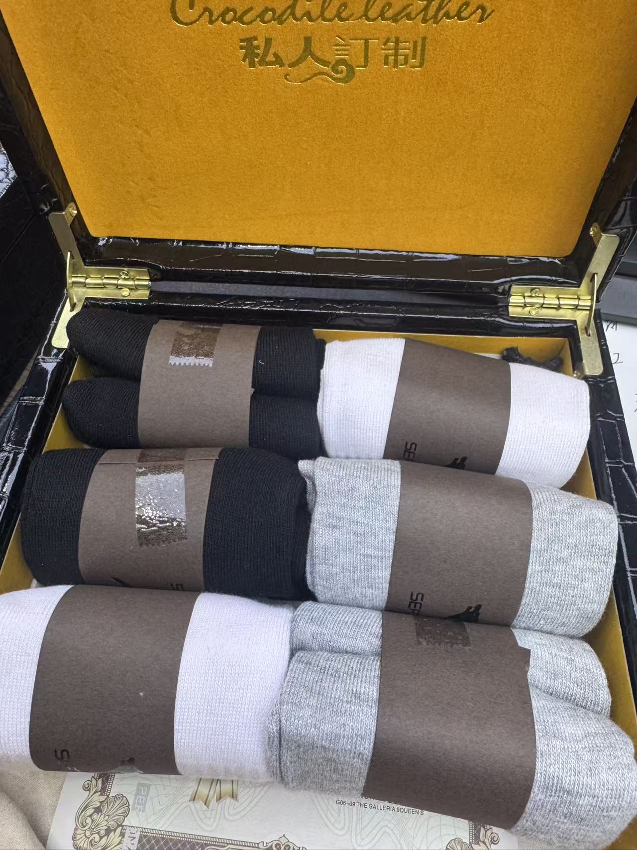 中筒袜防臭保暖秋季提花休闲风中筒常规款冬季