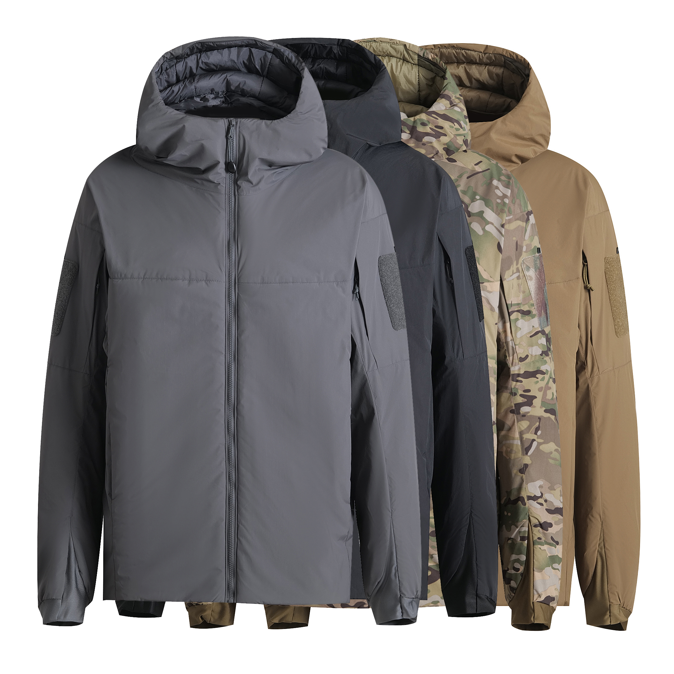 户外连帽保暖棉服89