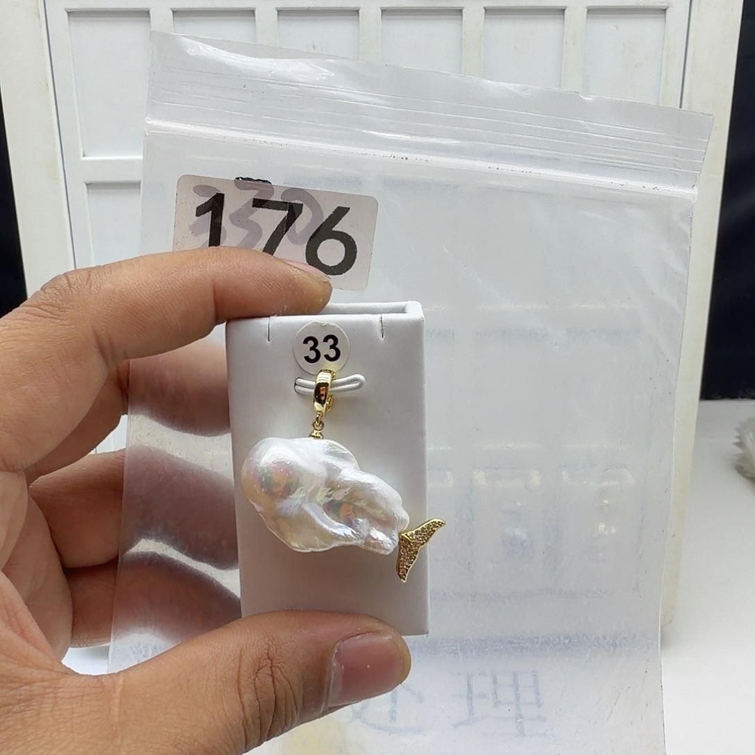 淡水珍珠合金颈饰