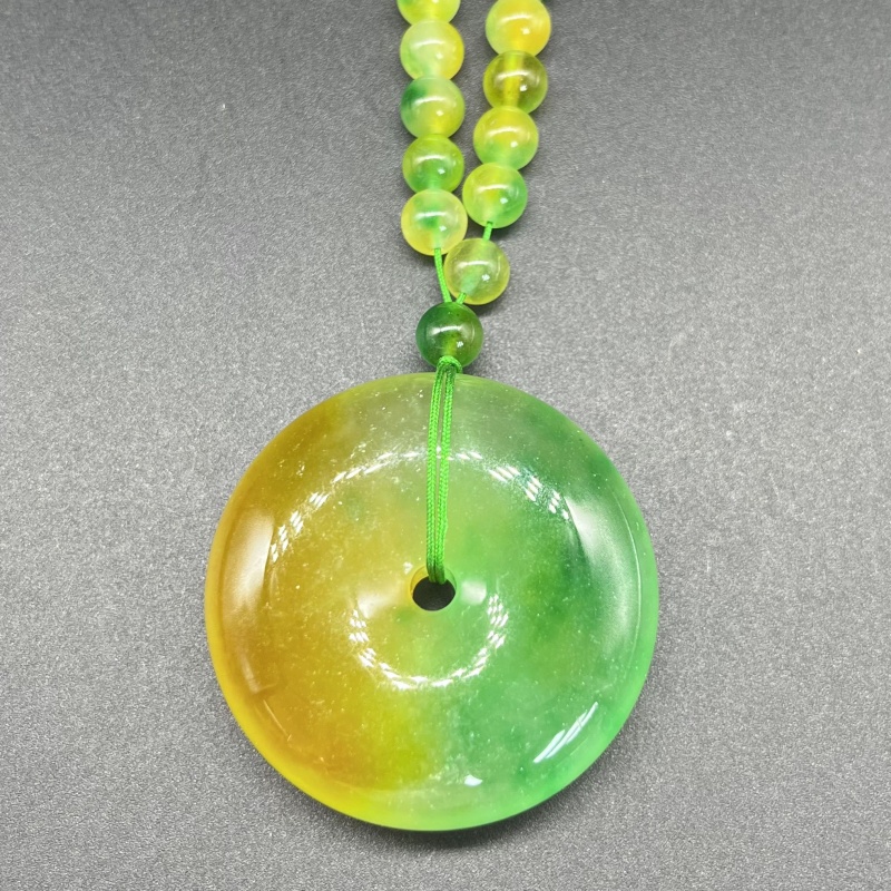 1Q55333【照耀美丽的光芒】古翠吊坠