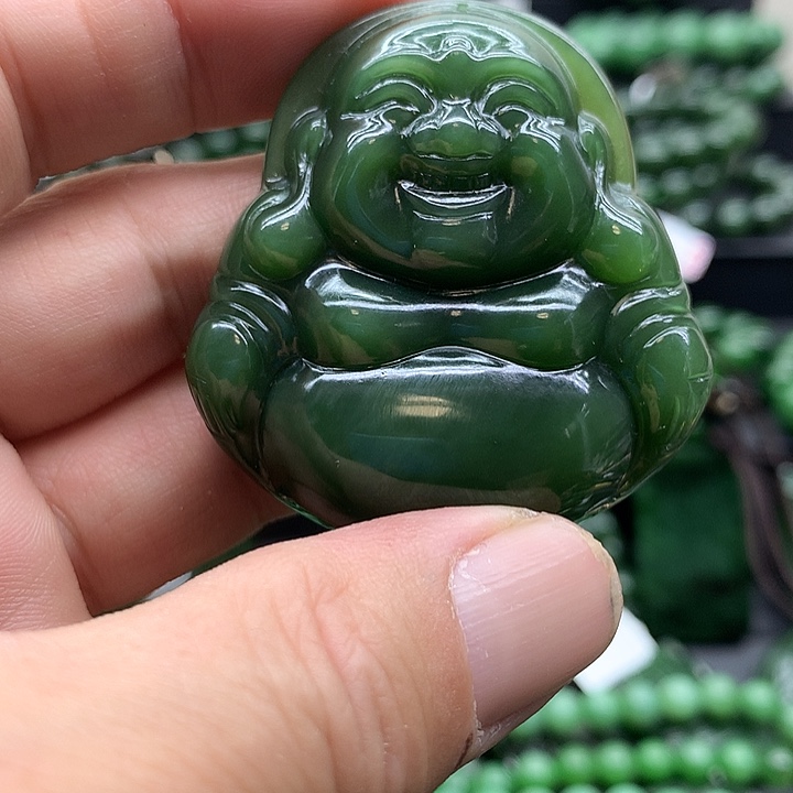 和田玉（碧玉）未镶嵌颈饰
