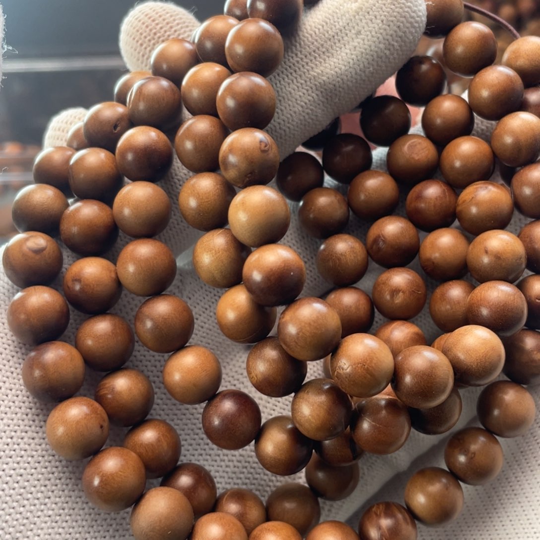 檀香木手串/手链留疤瑕疵1.0*108