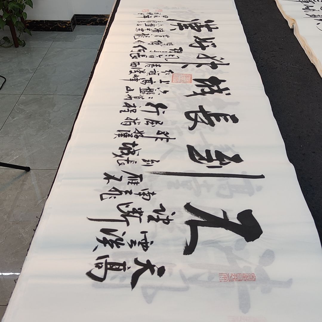 白武坤老师作品一副