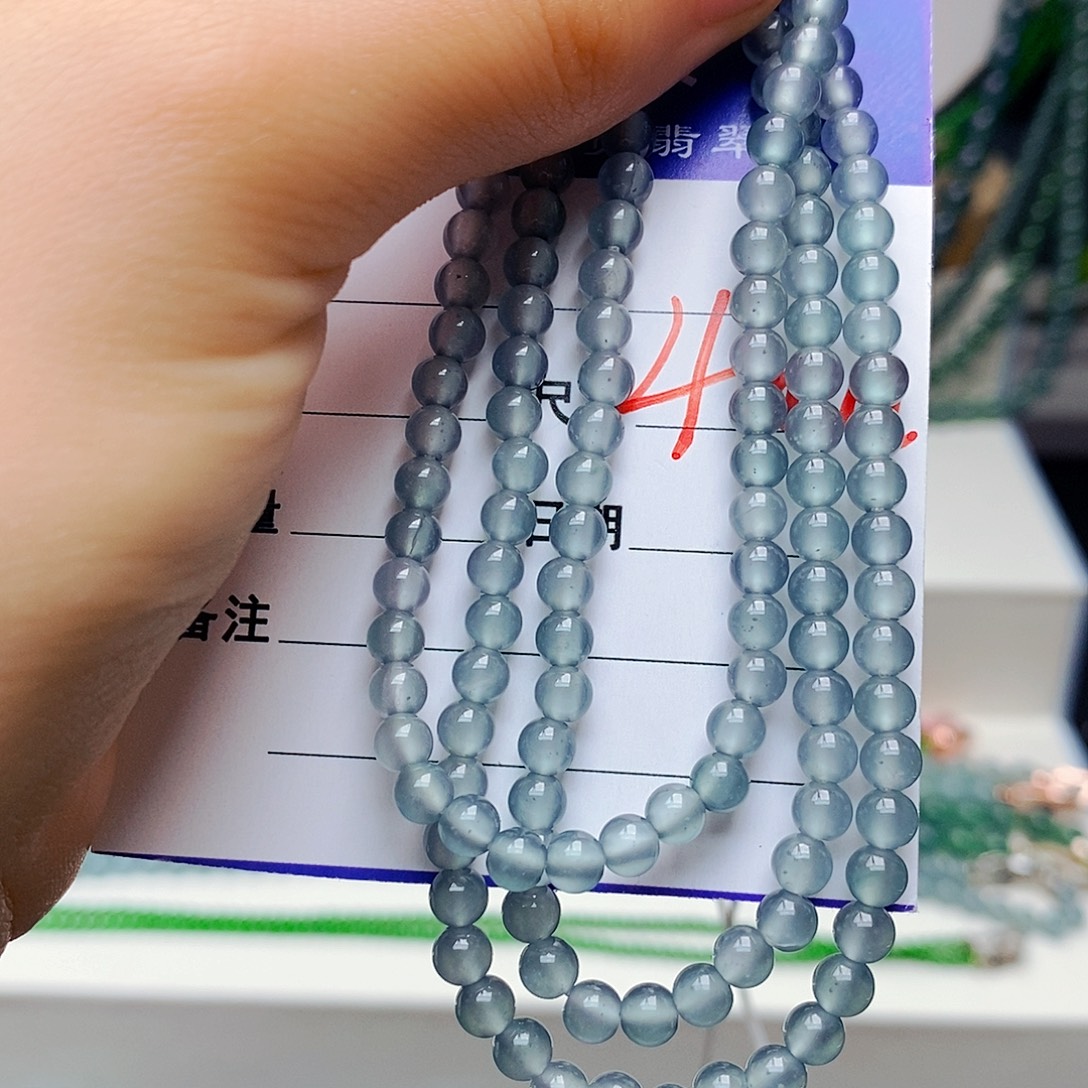 未镶嵌手串翡翠翡翠