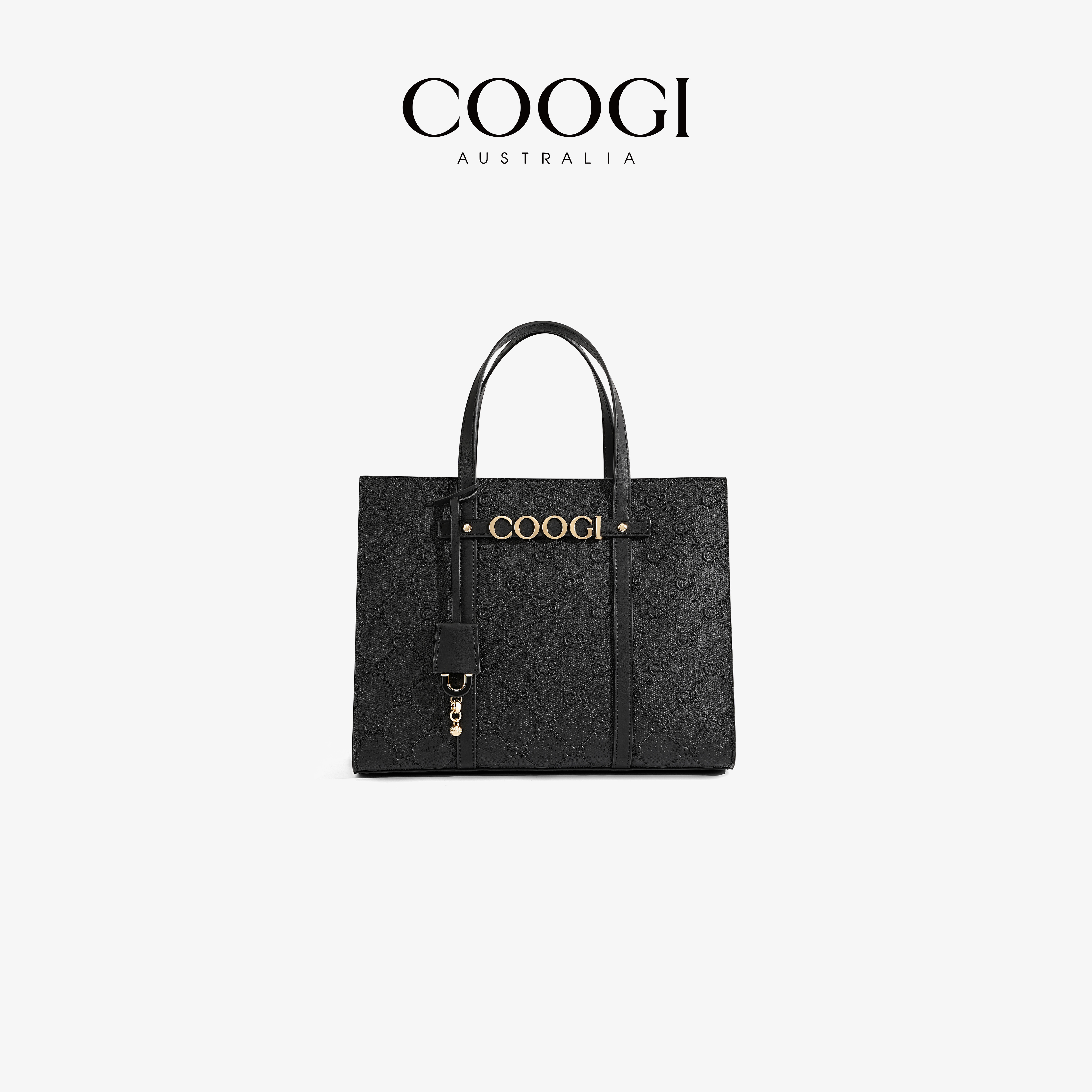 COOGI秋冬季新款轻奢百搭托特包手提包欧若风简约时尚气质女包