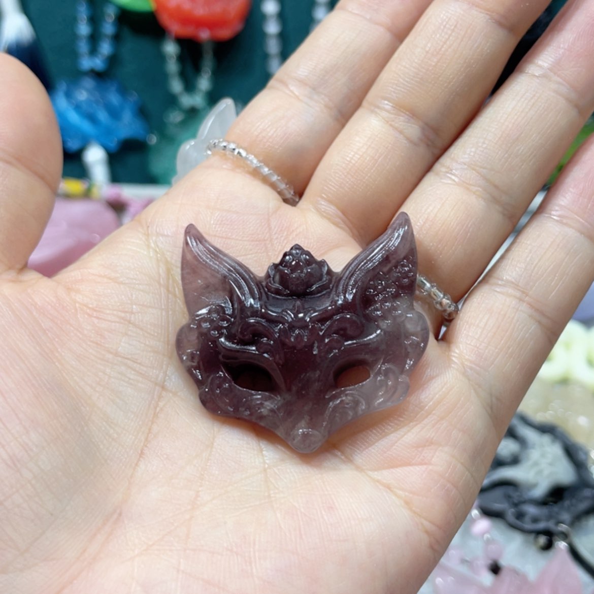 【闪购商品】未镶嵌岫玉颈饰꧁**꧂14项链