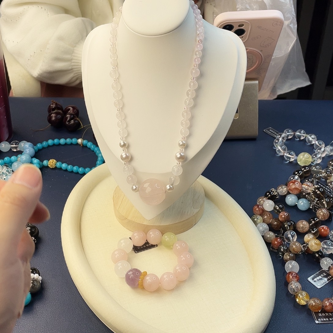 水晶银S925镶嵌手链