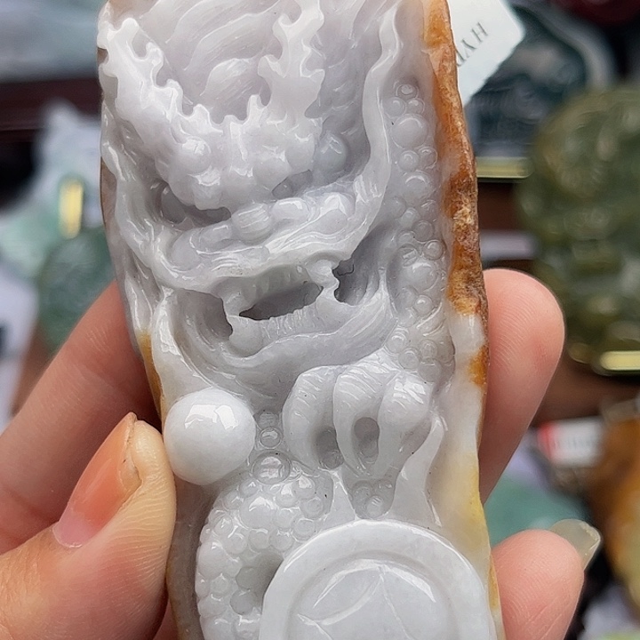 翡翠未镶嵌颈饰挂件