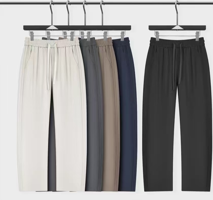 【凉感科技3.0】夏季男款冰丝空调裤 时尚舒适轻盈透气薄款香蕉裤