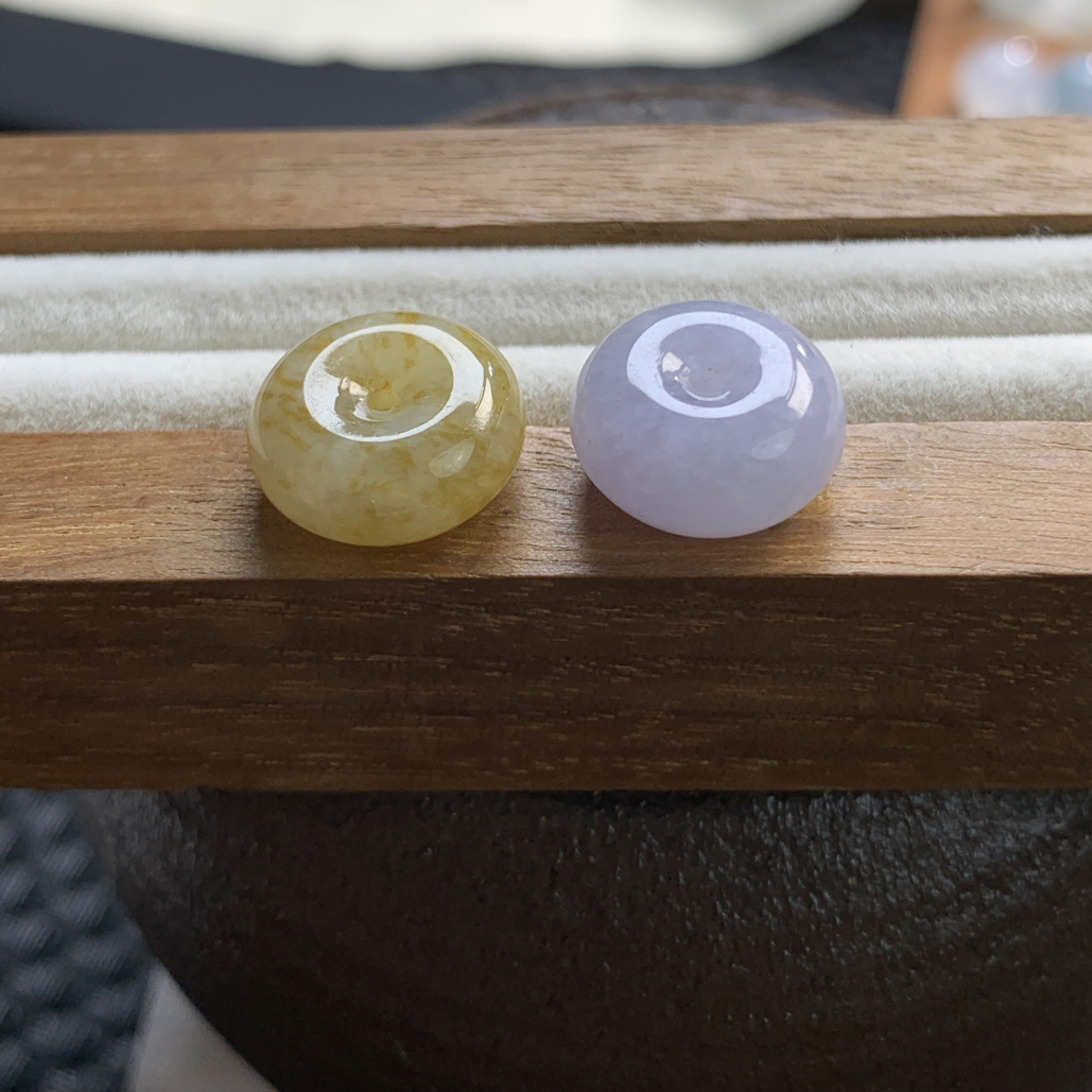 天然缅甸翡翠a货-特色平安扣 多样性二选一发