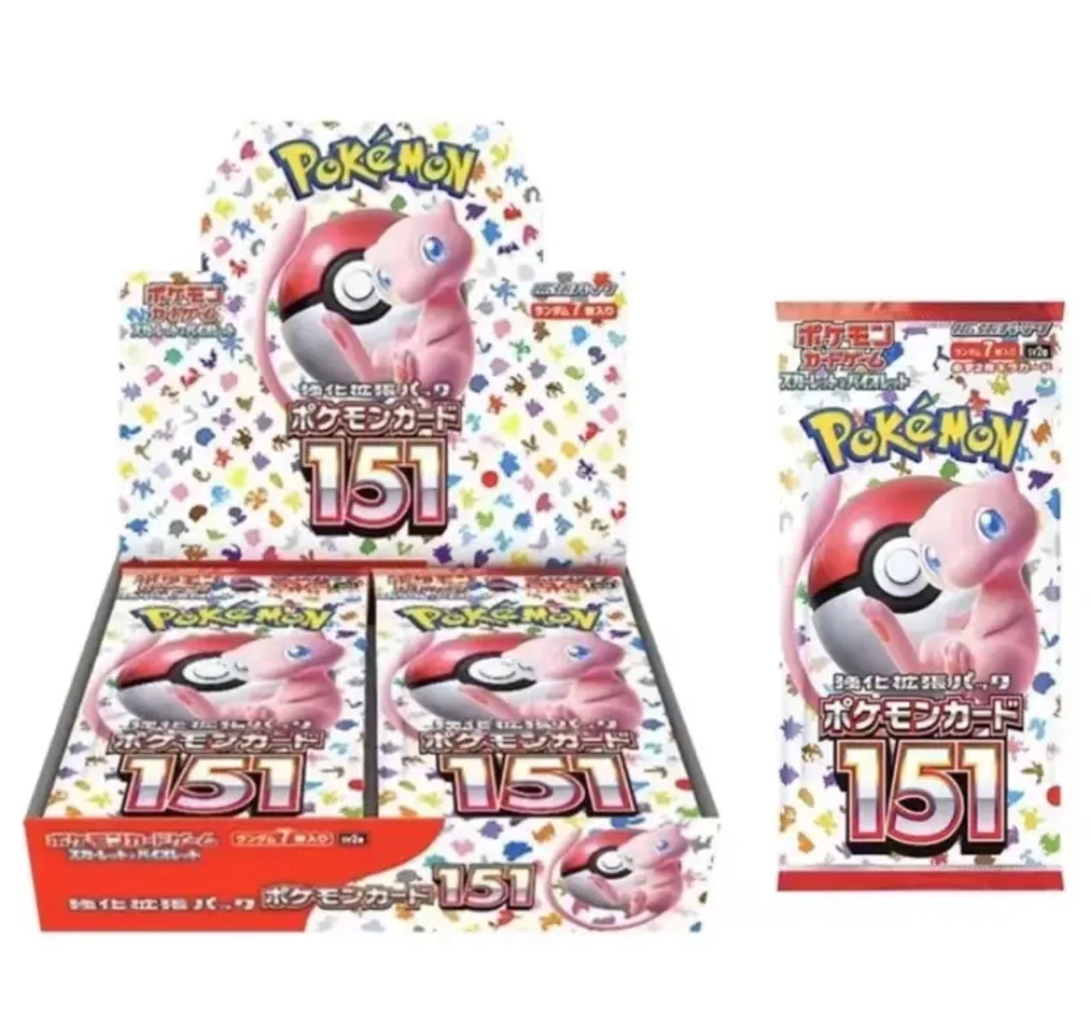 平拆丨宝可梦日版151(盲盒代拆)