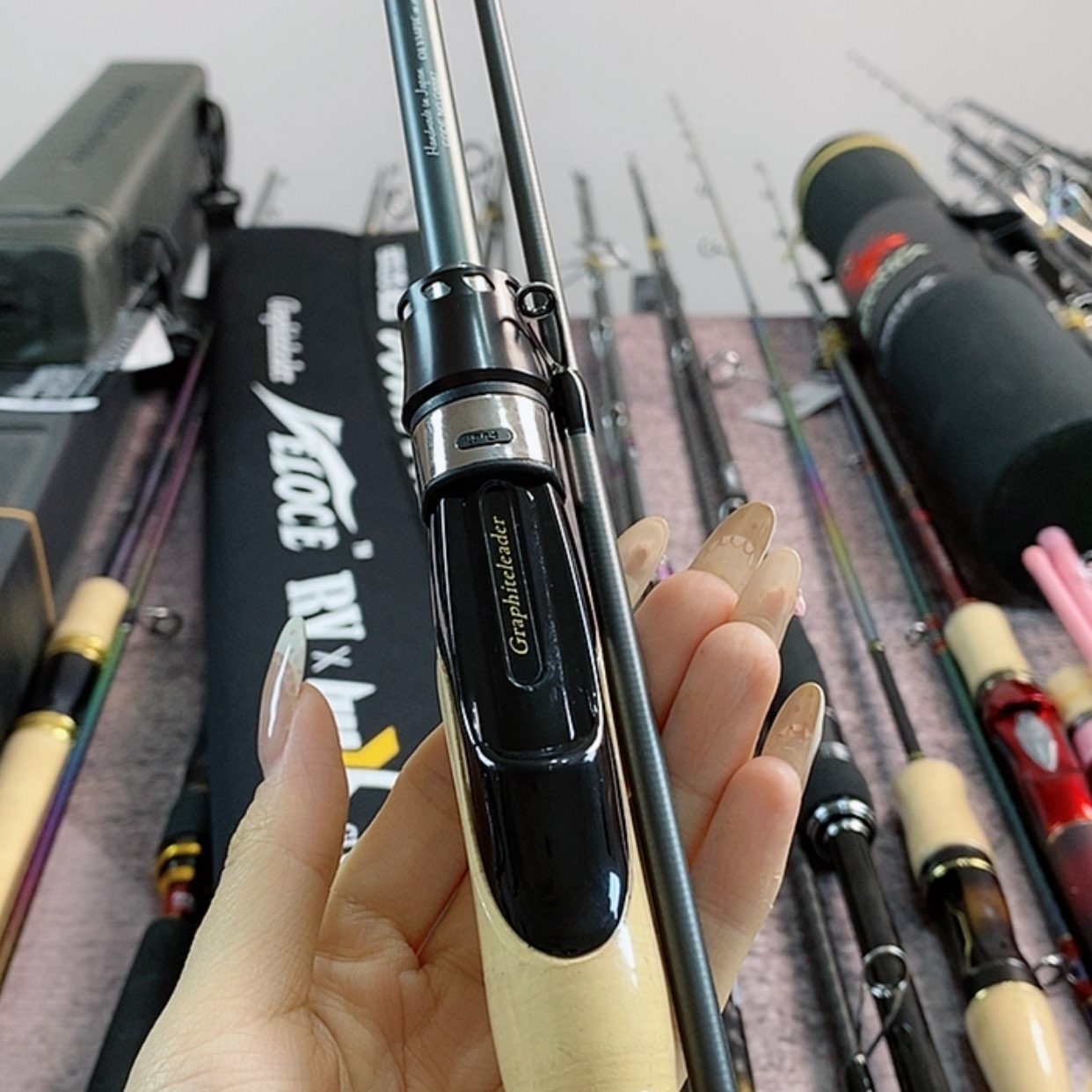 【闪购商品】1.8m以下碳素笑**侠两节路亚杆