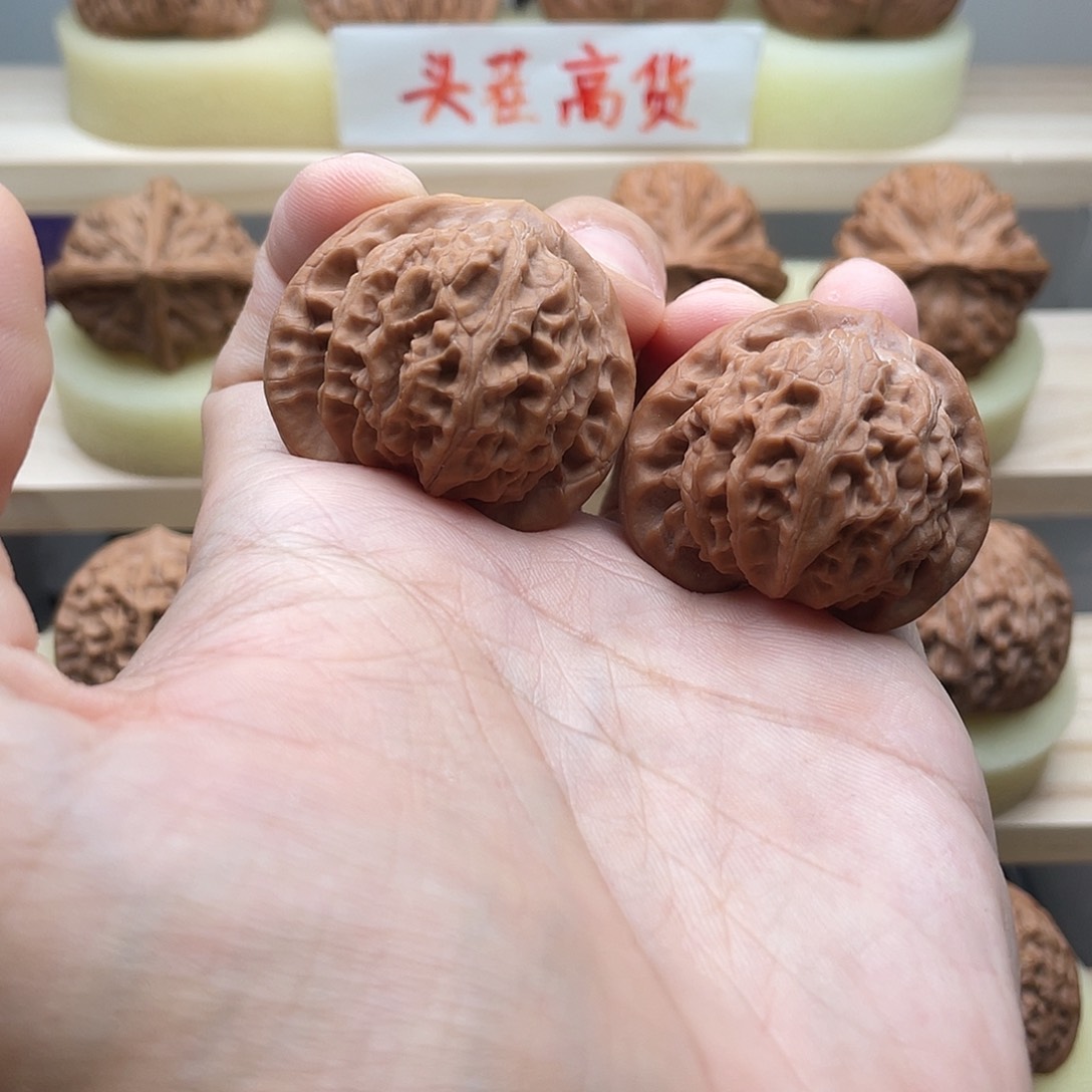 吊坠文玩核桃38宫灯