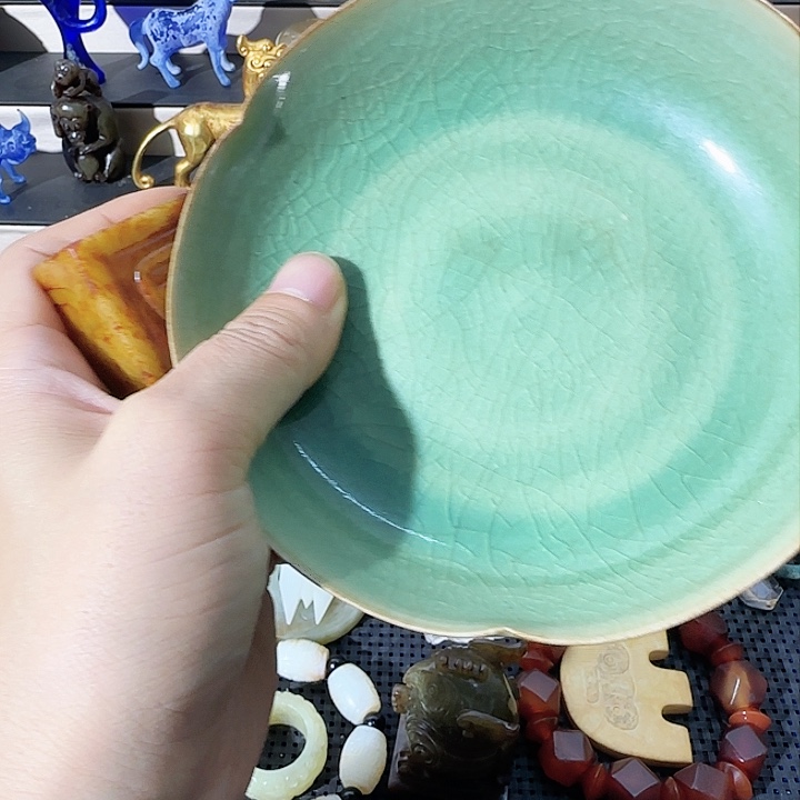 瓷片瓷器摆件瓷器工艺瓷器摆件呢