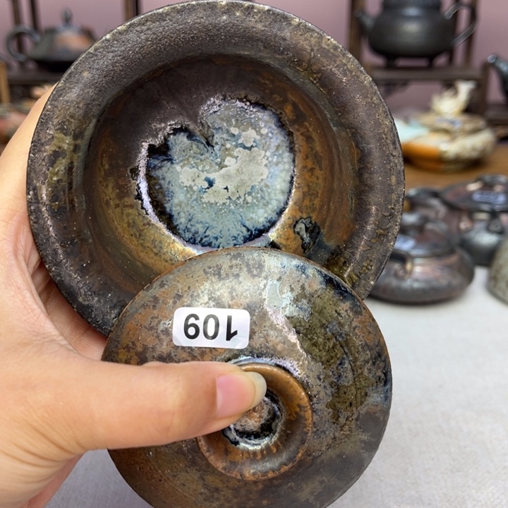 壶裸柴烧陶瓷茶具