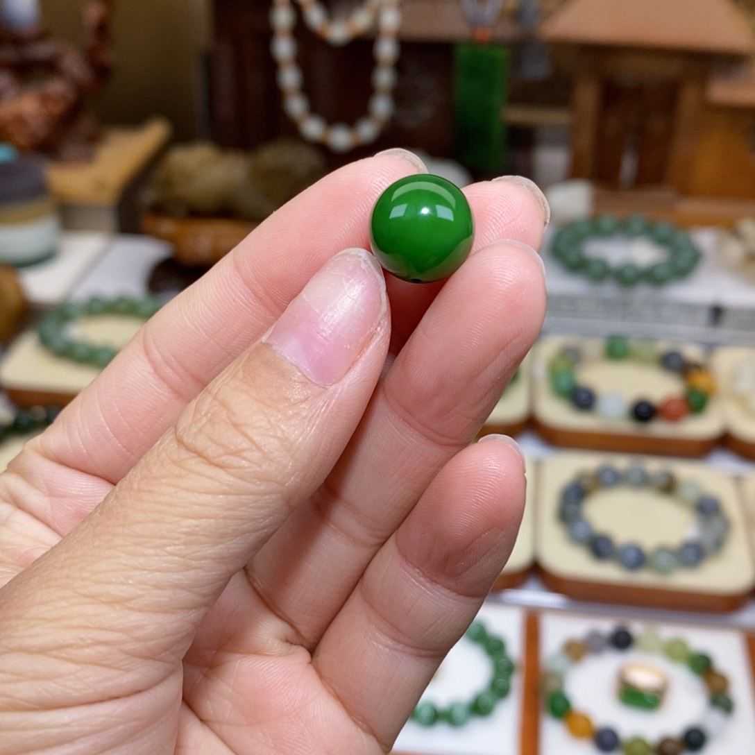 和田玉吊坠(不含链)未镶嵌朱*朱