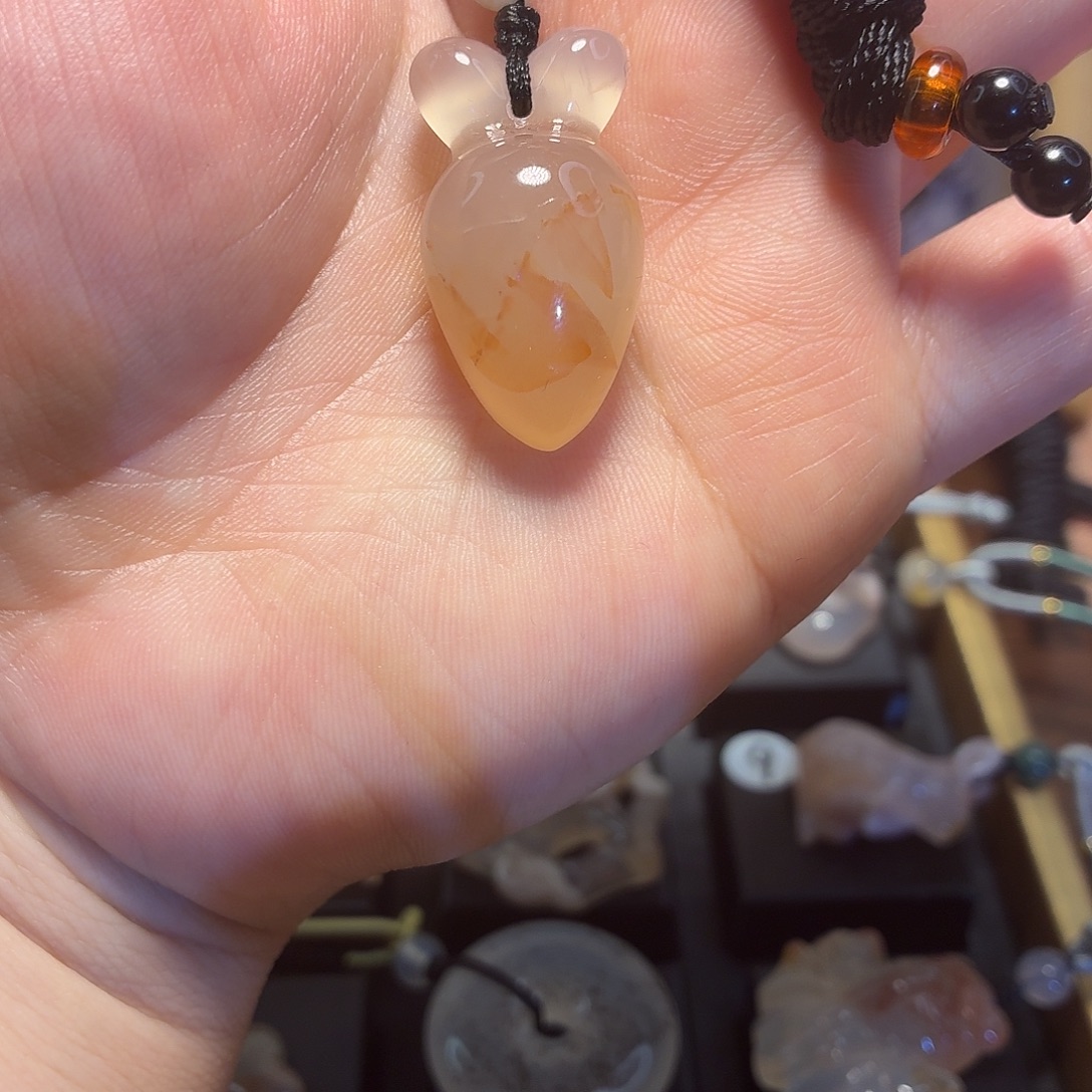 玛瑙/玉髓未镶嵌颈饰