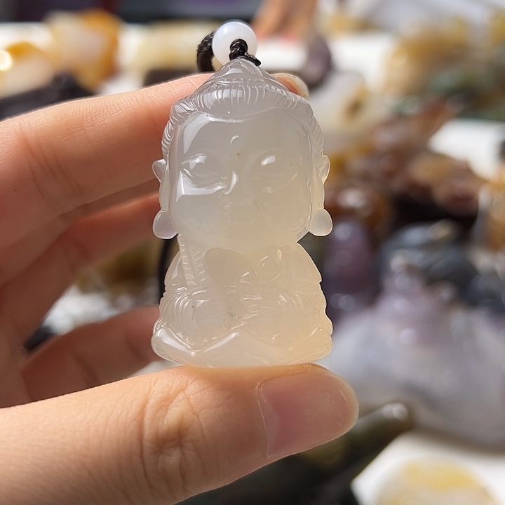 什***啊玛瑙/玉髓颈饰未镶嵌