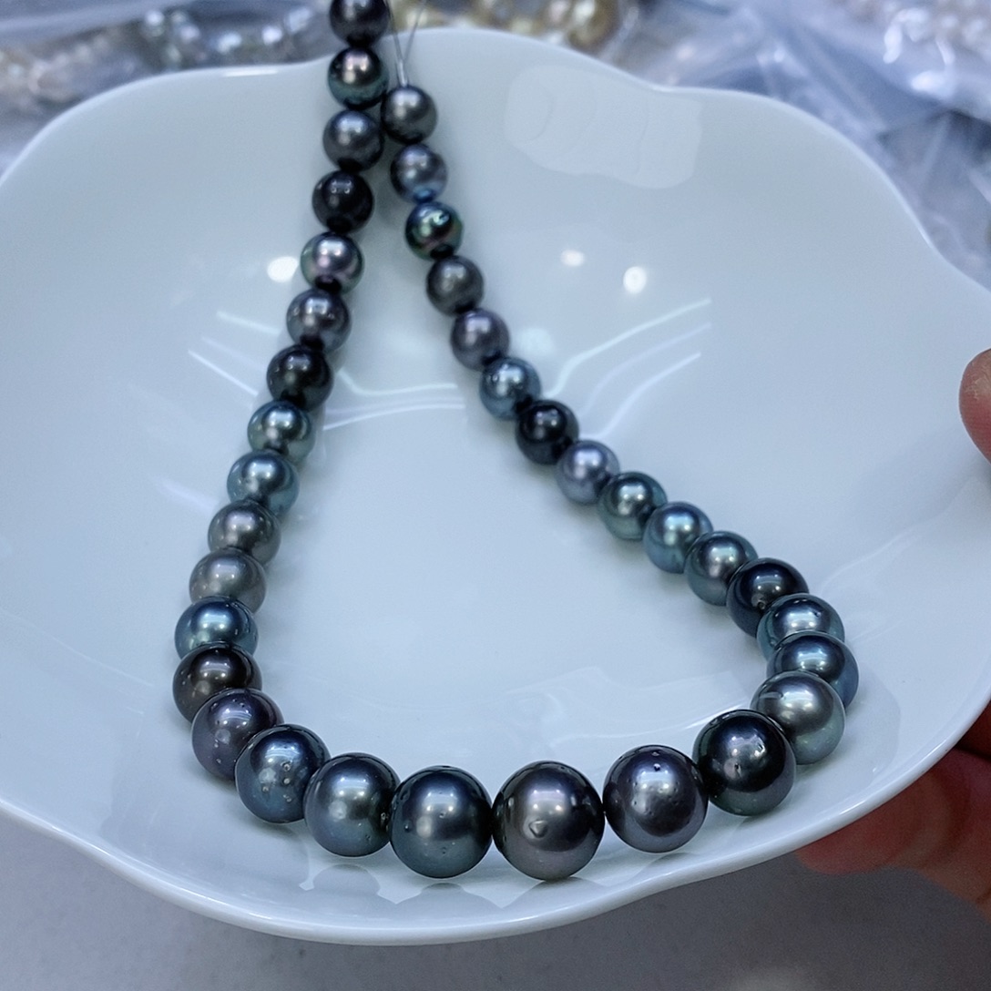 海水珍珠颈饰银S925镶嵌