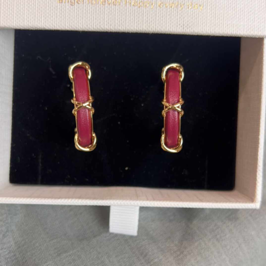 铜合金锆石耳饰 复古/宫廷风耳饰百搭优雅镶嵌3053