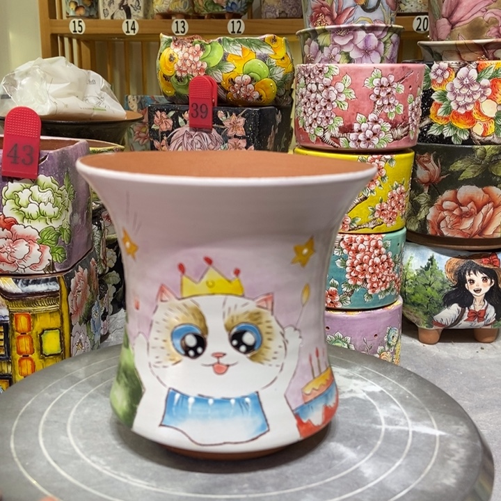 景德镇艺术手绘作品