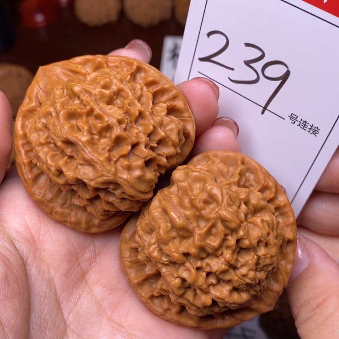 文玩核桃把件239官帽5.0