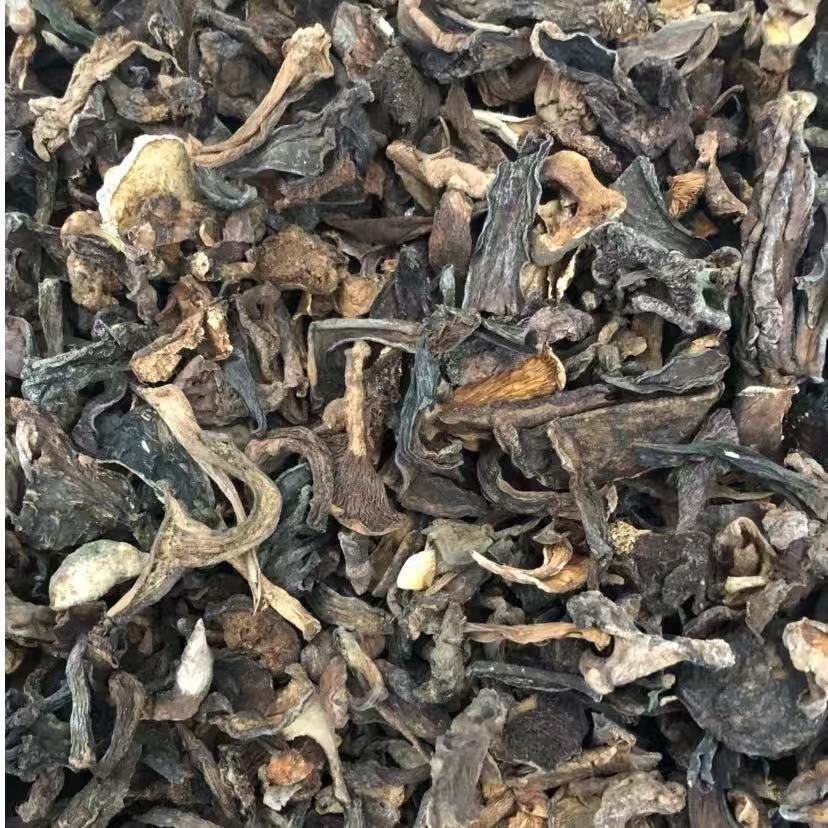 四川菌王手选高山黑牛肝(羊血) 新货干货