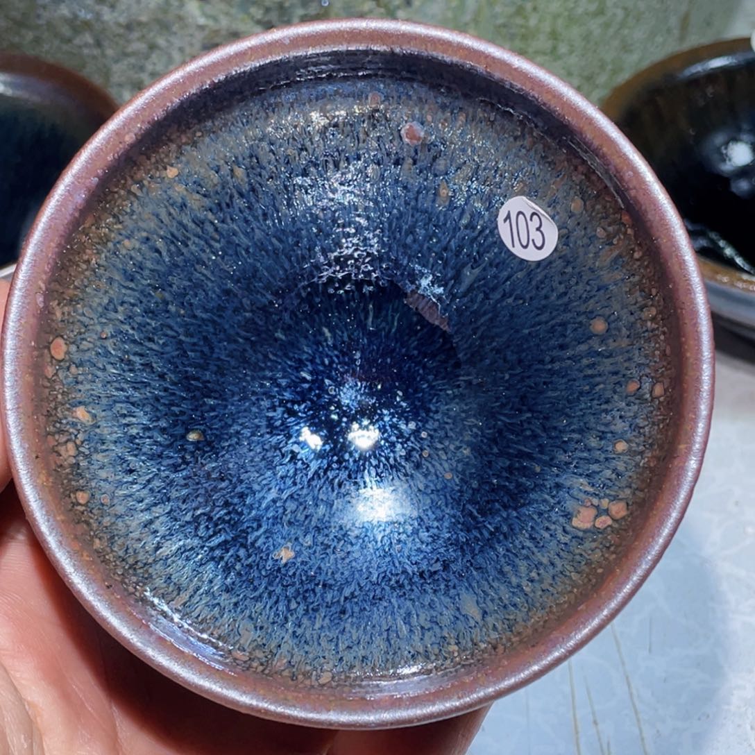 茶盏龙窑柴烧建盏103