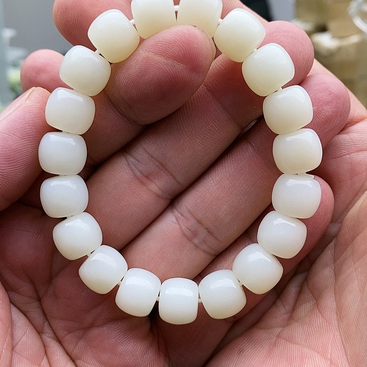【闪购商品】未镶嵌手串和田玉12米达