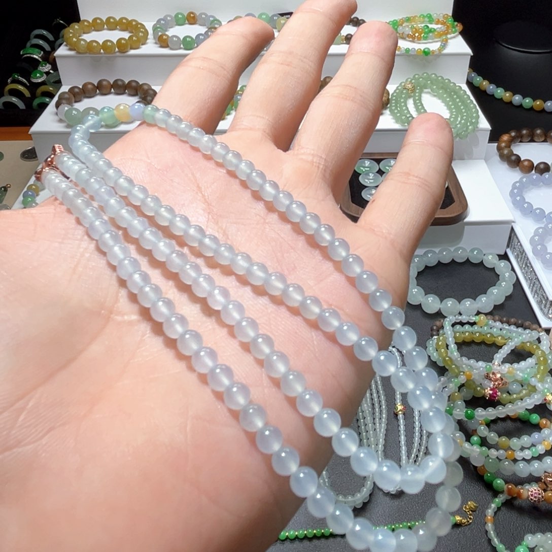 未镶嵌翡翠手链手串