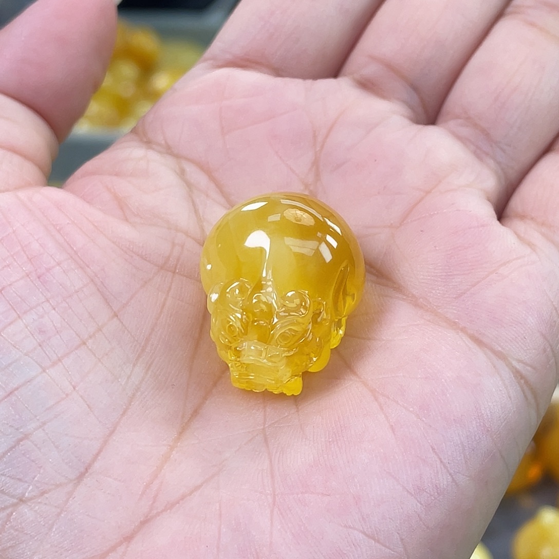 琥珀未镶嵌裸石h14