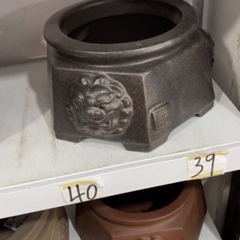 紫砂宜兴紫砂花盆