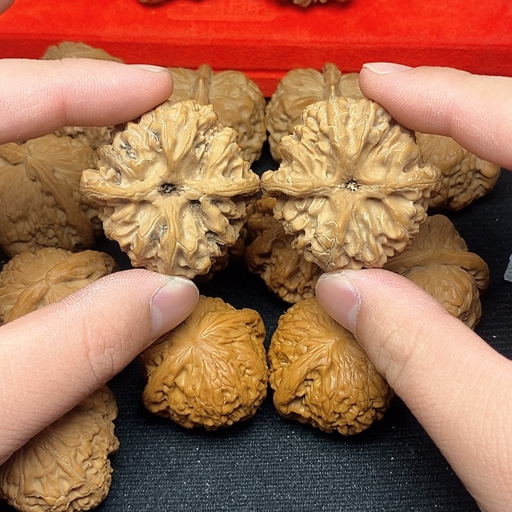 文玩核桃把件44大苹果圆