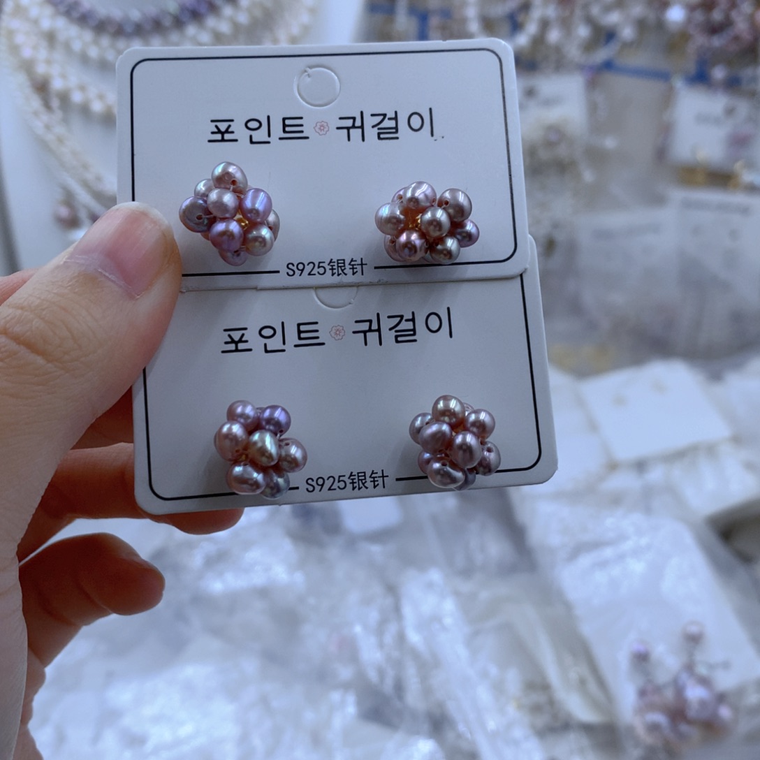 颈饰合金淡水珍珠