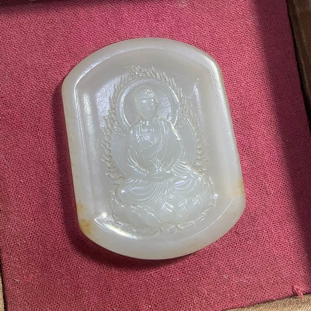 和田玉挂件未镶嵌