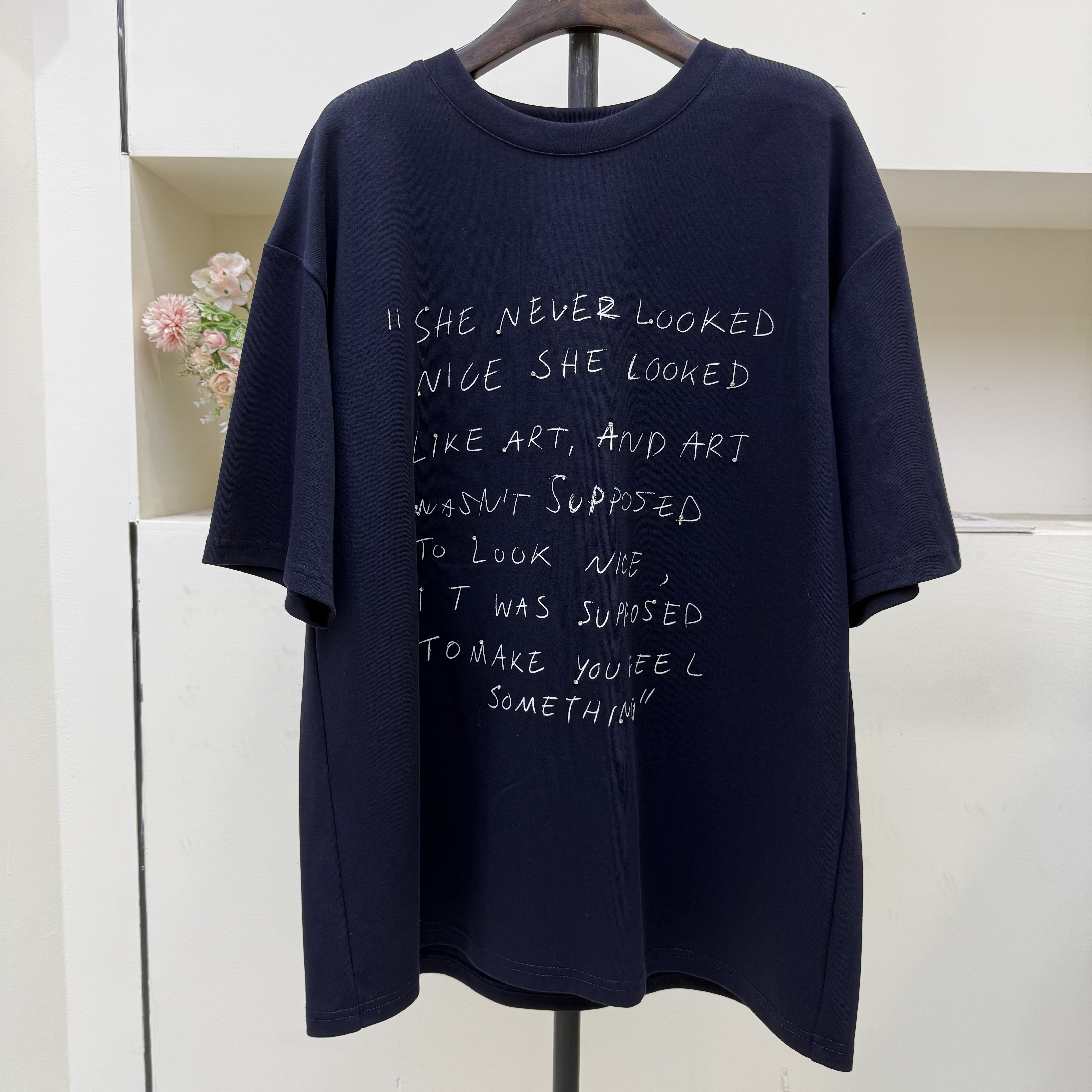 【8月福利】字母短袖t恤女