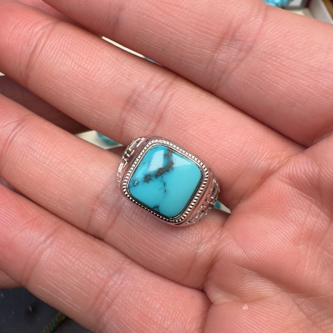 绿松石珠宝奇石未镶嵌