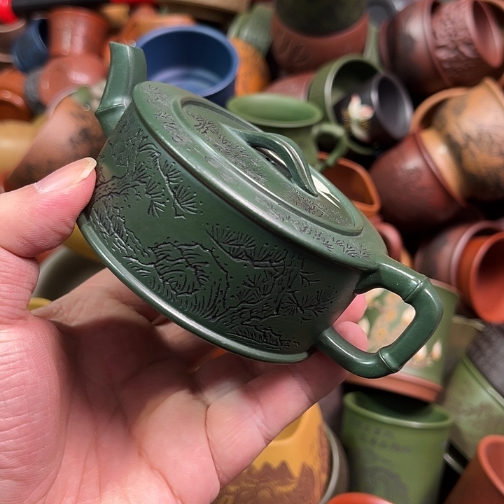 紫砂茶杯全手工紫砂主人杯