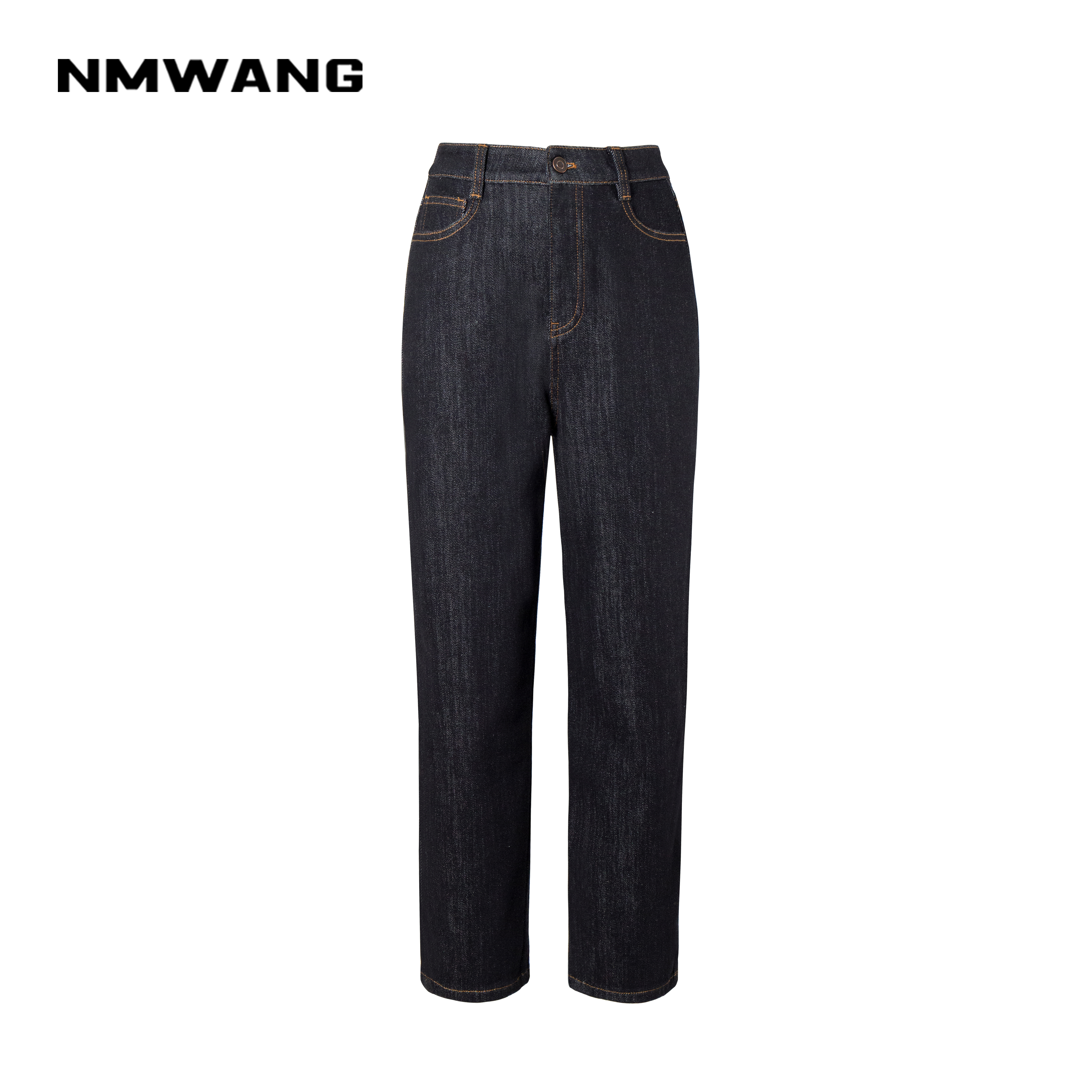  【路飞】NMWANG牛魔王泡芙牛仔 无惧染色 九分镰刀裤 XH3C074