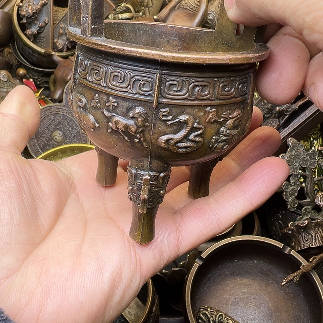 精品铜器，精美文玩