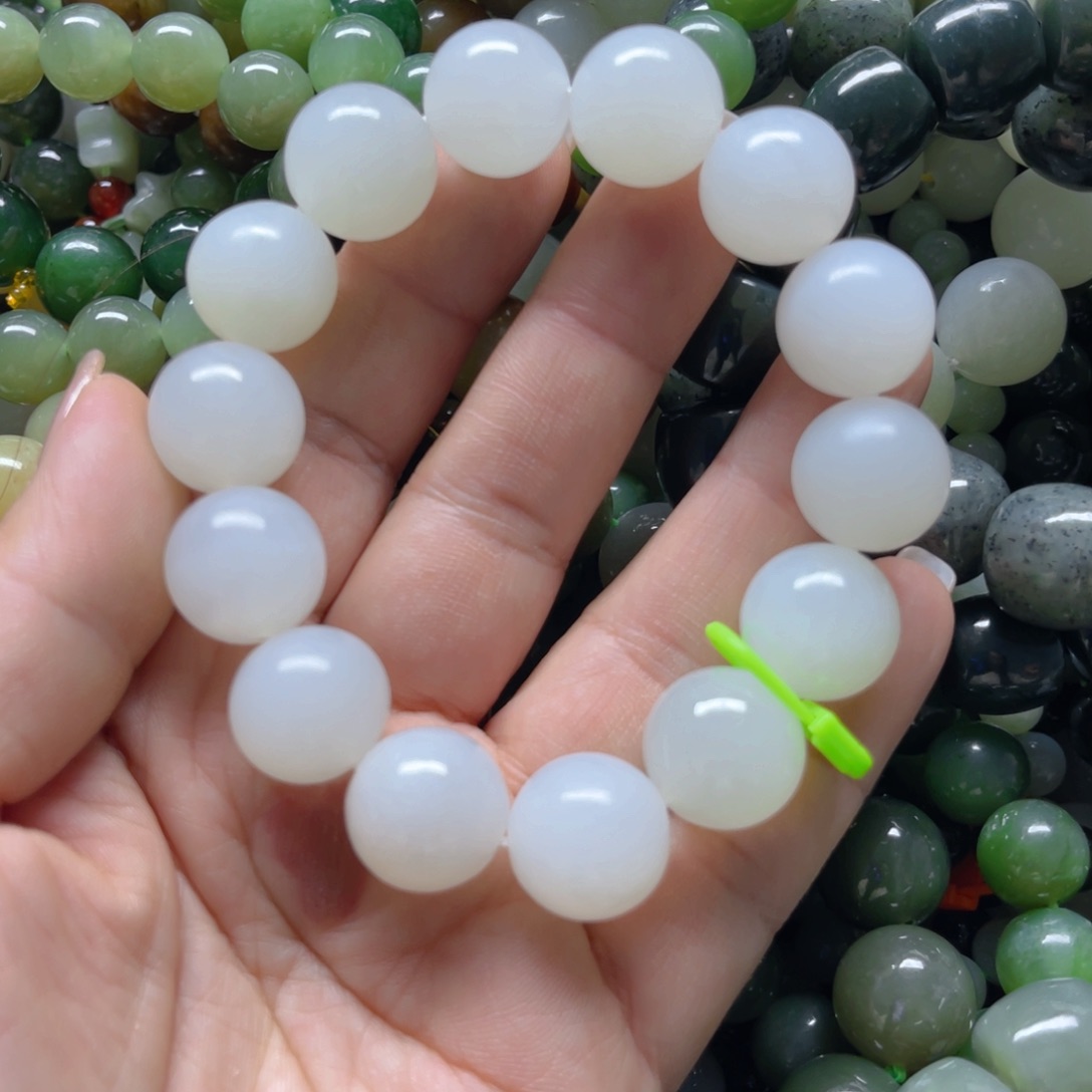 和田玉手链未镶嵌